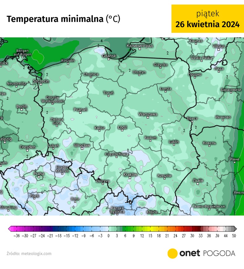 W nocy znów pojawi się niebezpieczeństwo przymrozków