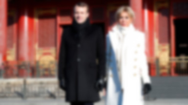 Brigitte i Emmanuel Macron w Chinach. Czy to najbardziej stylowa para w świecie polityki?