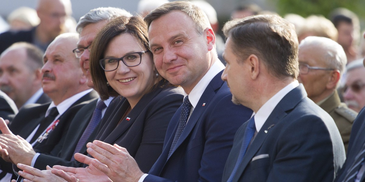 Andrzej Duda i Małgorzata Sadurska 