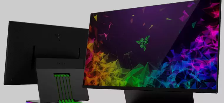 Razer Raptor - pierwszy monitor producenta skierowany do graczy (CES 2019)