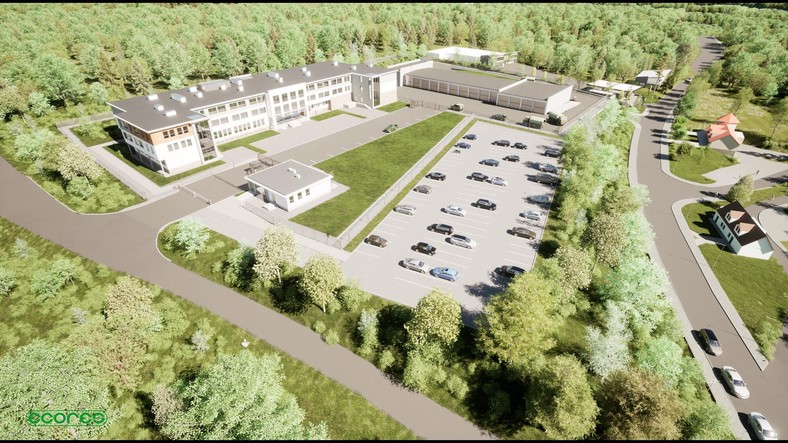 Przy jednostce powstał parking na prywatne samochody żołnierzy.