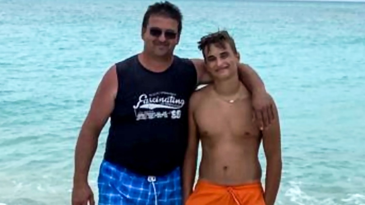 Boris Majorski sa ocem Vladimirom