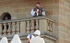 Abp Jędraszewski: Wobec presji 'ulicy' i 'zagranicy' Piłat okazał uległość