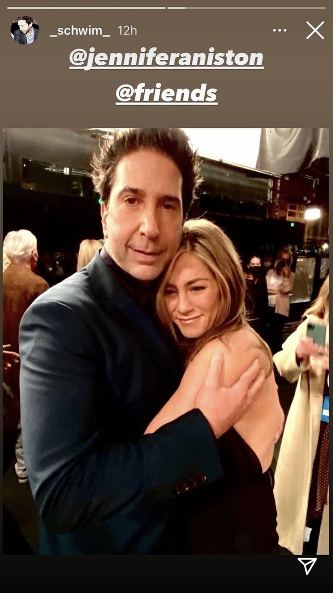 Dženifer Aniston i Dejvid Švimer odnosno Rejčel i Ros