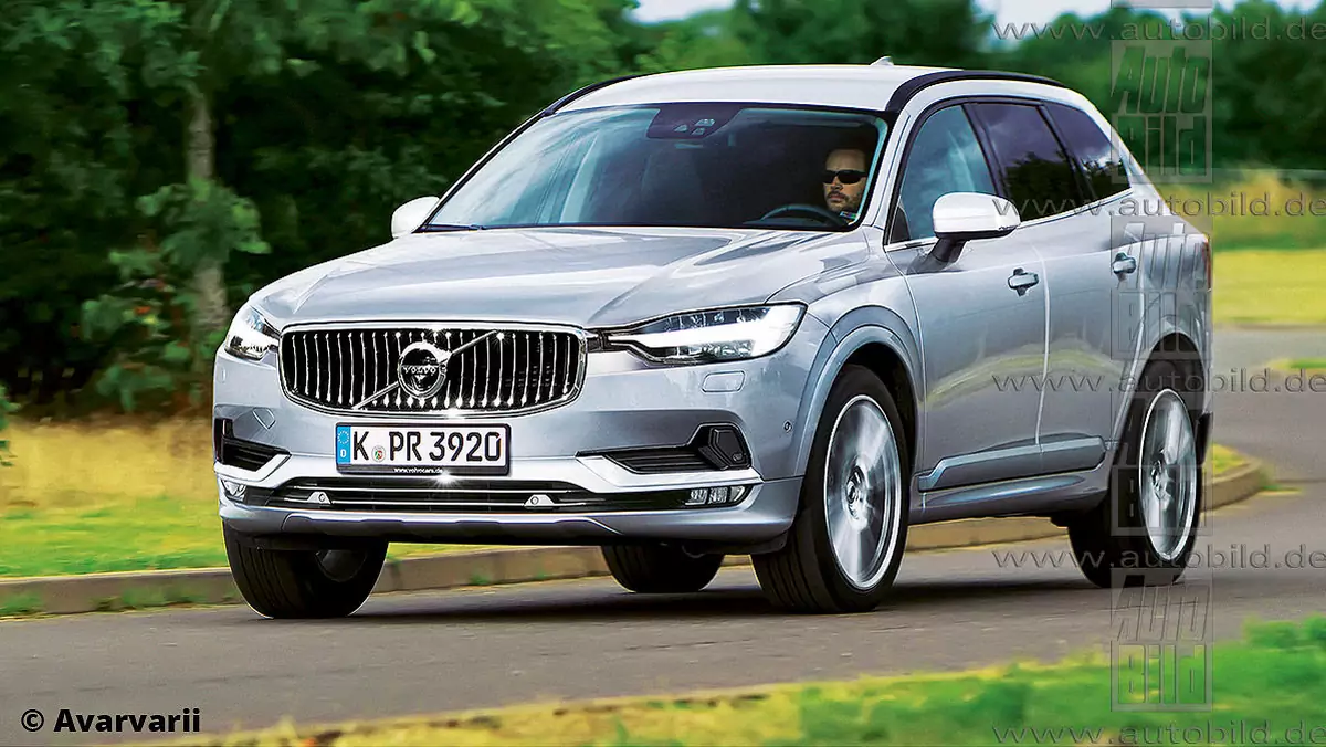 Nowe Volvo XC60 - wizualizacja