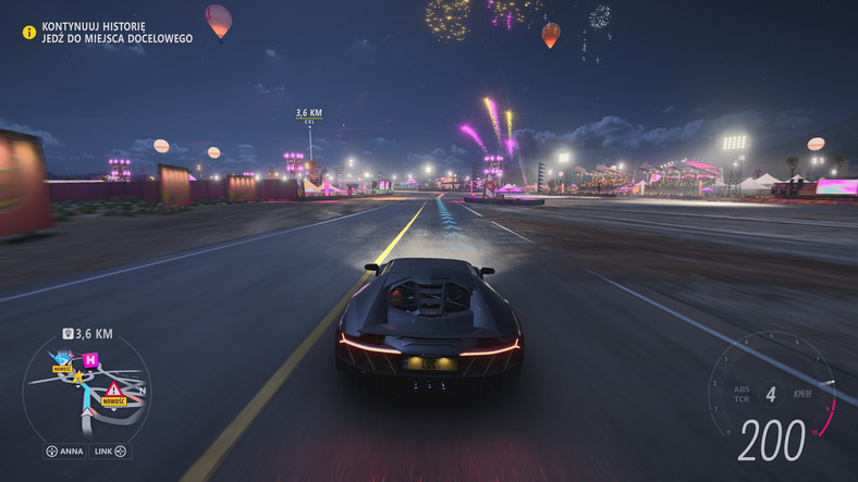 Forza Horizon 5 - screenshot z gry (wersja na Xbox Series X - tryb wydajności 60 FPS)