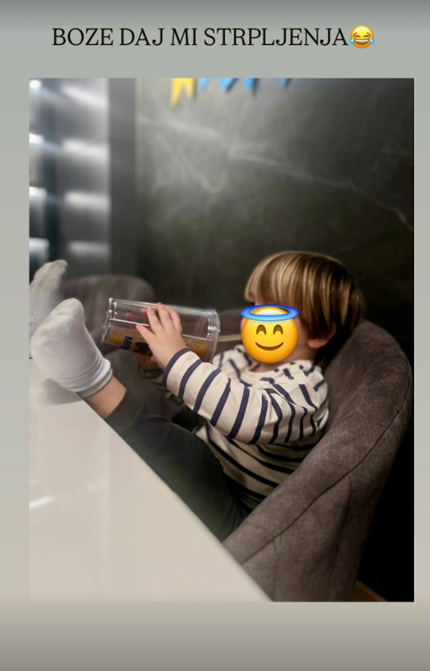 Objava Marije Šerifović na Instagramu