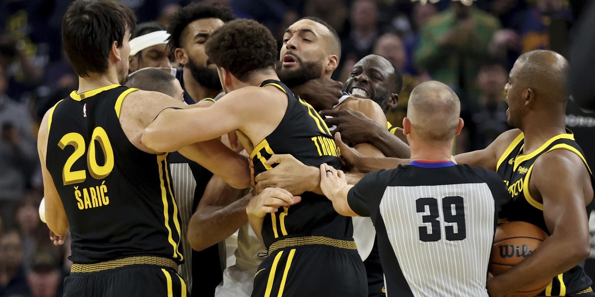 Wielka bójka w NBA.