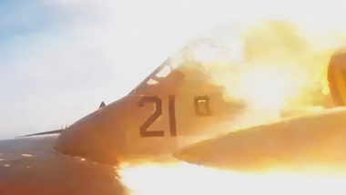 ukraiński su-25 oberwał rakietą, pilot nie miał szans. przerażające na