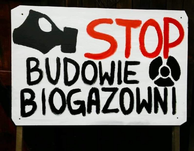 Mieszkańcy protestują przeciwko budowie biogazowni