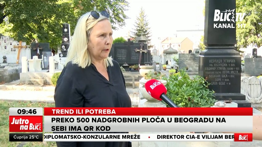 QR kodovi na spomenicima