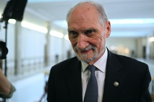 Były minister obrony Antoni Macierewicz