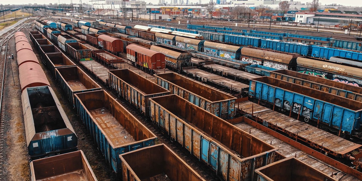 Kolejowy transport towarów ma istotne znaczenie