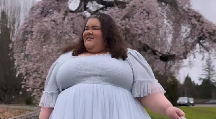 Jaelynn Chaney plus size influenszer, tiktokker, stb