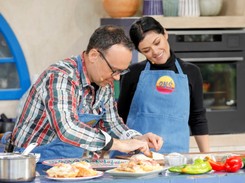 Chwilowa zmiana ról: Katarzyna Cichopek wróciła do 'Pytania na Śniadanie' jako... kucharka. FOTO