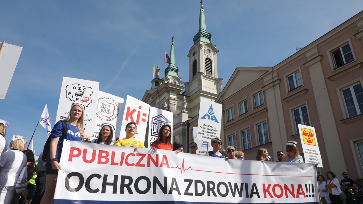 Protest medyków