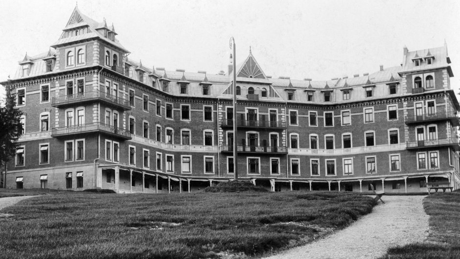 Sanatorium K. Dłuskiego w Kościelisku, ze zbiorów Muzeum Tatrzańskiego