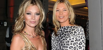 Kate Moss w panterce czy w złocie?