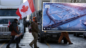 Potężny protest w Kanadzie. Tysiące ciężarówek utworzyły "konwój wolności"