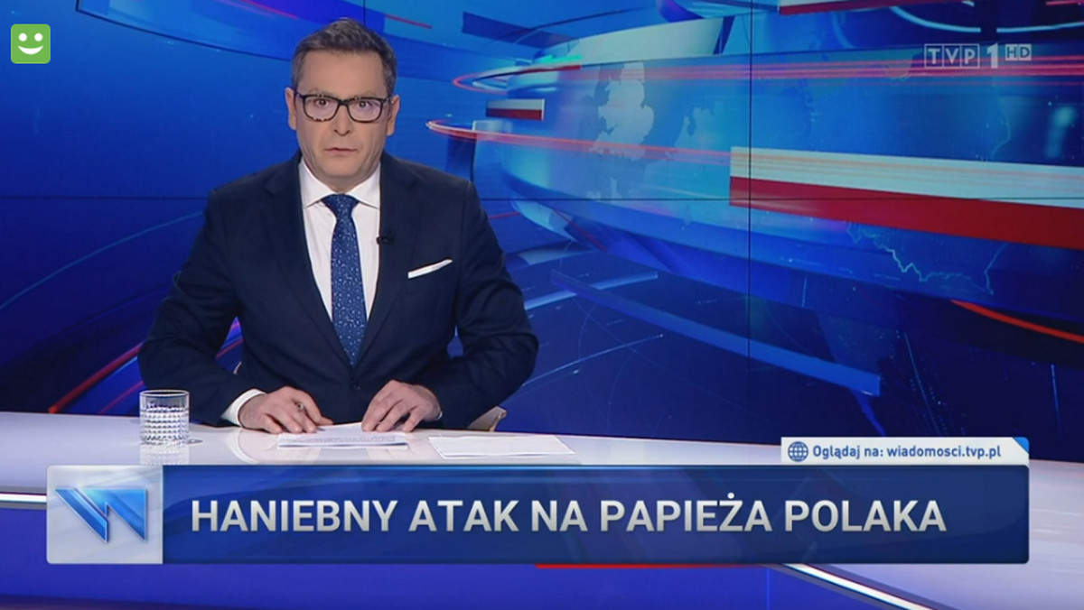 "Wiadomości" reagują na reportaż o Janie Pawle II. Mówią o haniebnym ataku