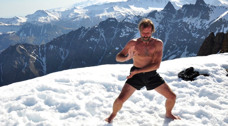 Wim Hof, a holland Jégember