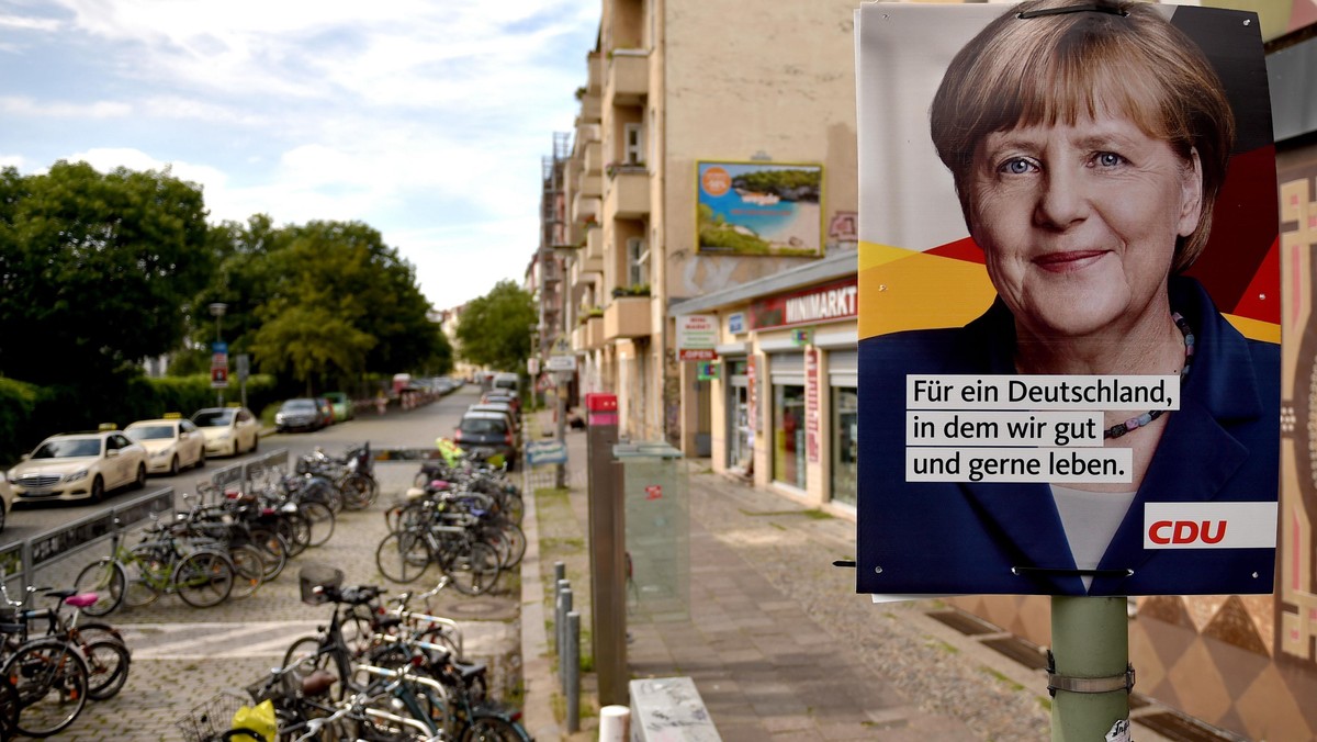 Campaign posters for German parliamentary elections 2017