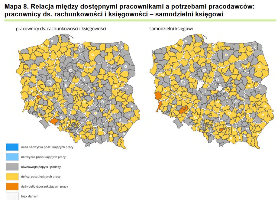 Poszukiwane zawody w branży finansowej w 2020 r. z badania "Barometr zawodów"