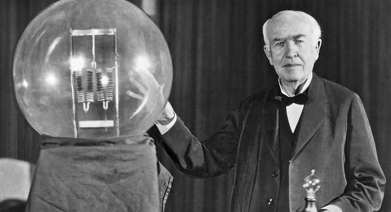 Thomas Edison et l'ampoule électrique [GettyImages]