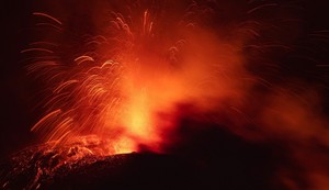 Erupcija Etne na Siciliji