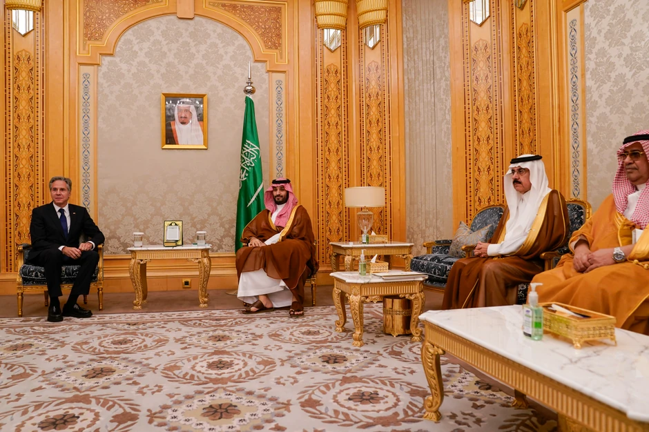 Blinken i Bin Salman