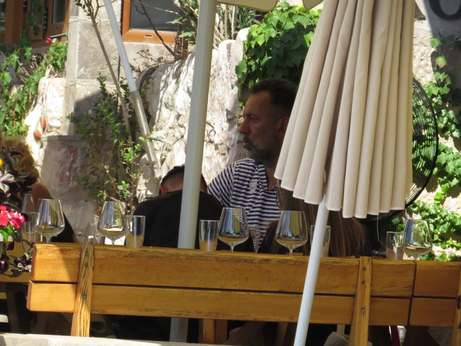 Vlade Divac sa ženom
