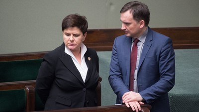 Beata Szydło i Zbigniew Ziobro 