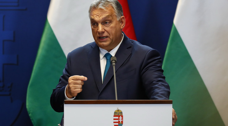 Orbán Viktor is megosztotta a sportsikert / Fotó: Fuszek Gábor