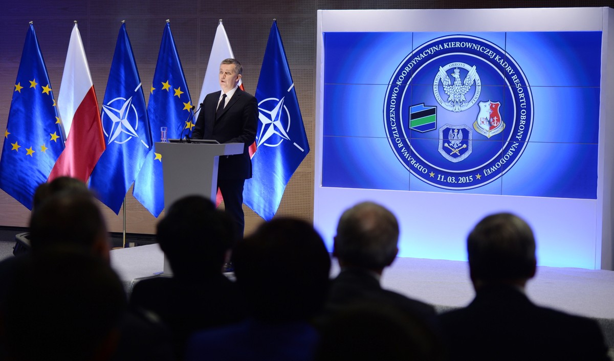 Szef MON Tomasz Siemoniak