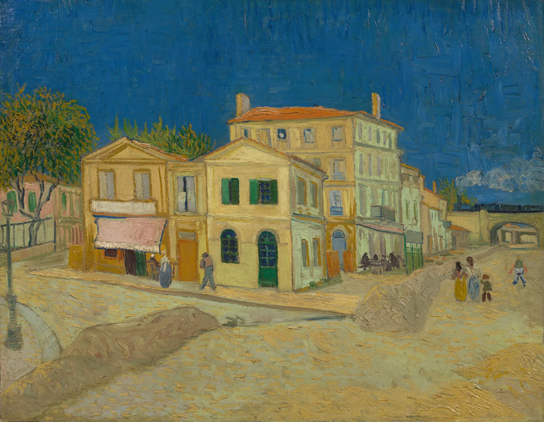 Vincent van Gogh, "The Yellow House (The Street)" (1888)