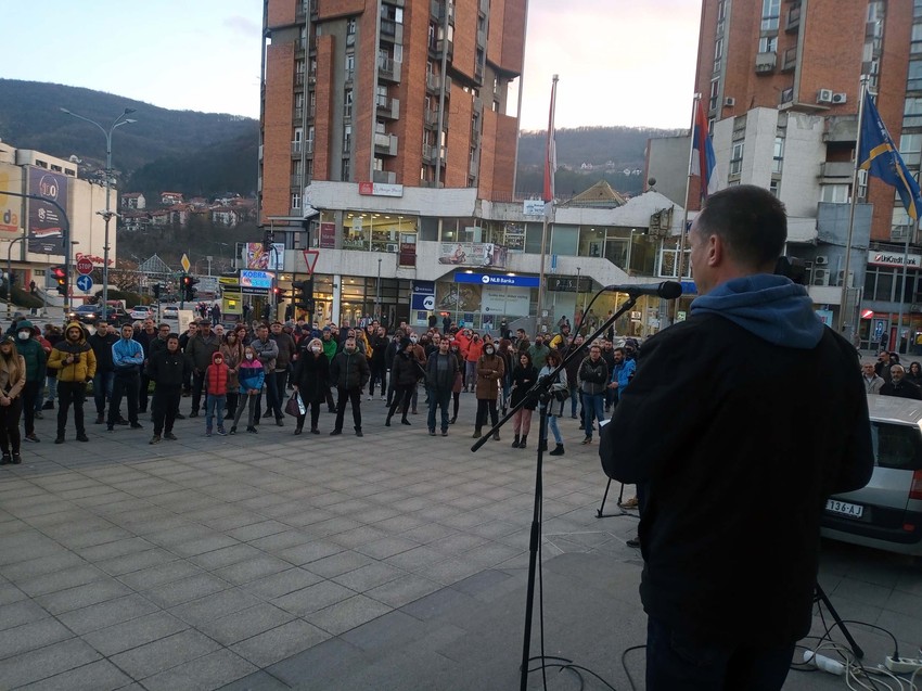 Jučerašnji protest u Užicu