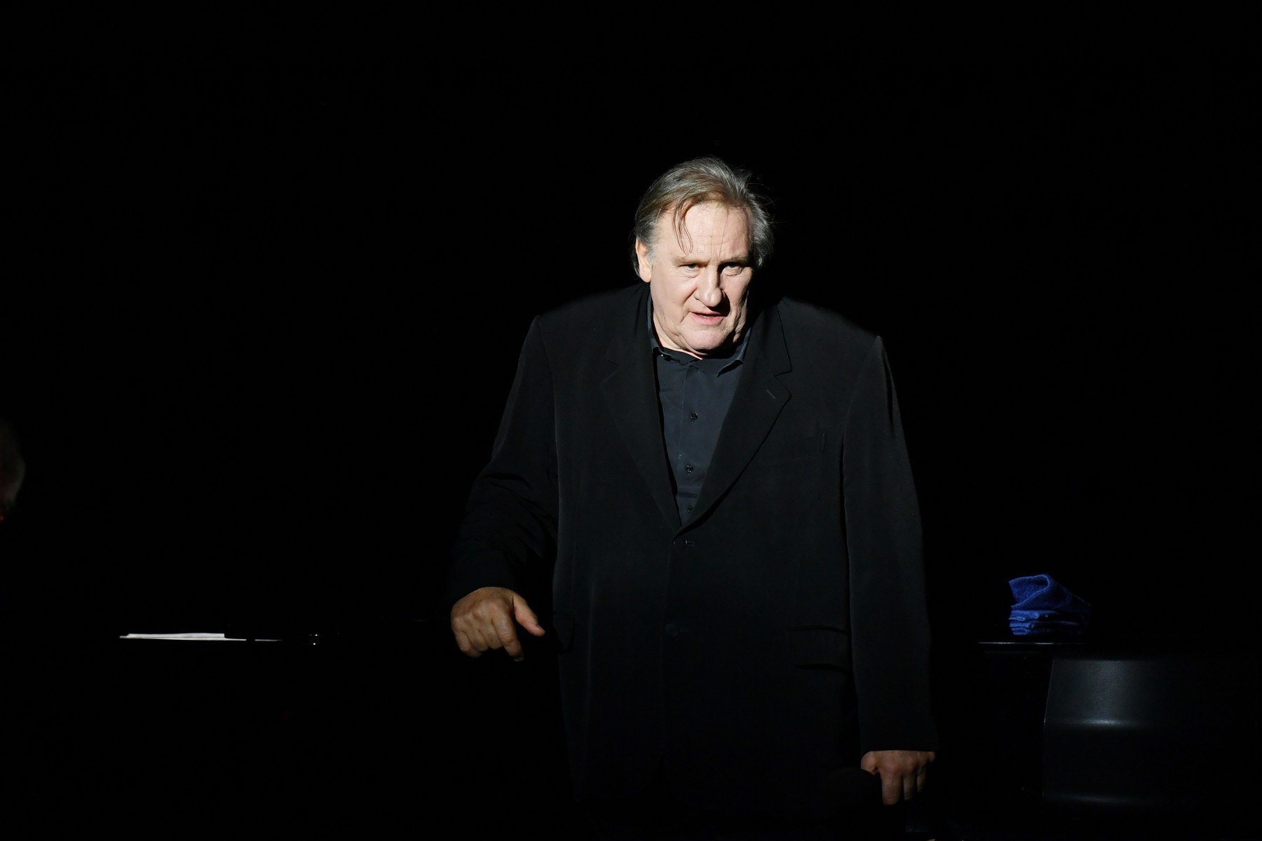 Francúzsky herec Gerard Depardieu.