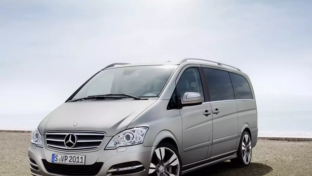 Mercedes Viano Vision Pearl to dostawczak na wypasie