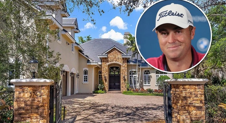 PGA star Justin Thomas sells his $3.5 million 'starter' mansion and it ...