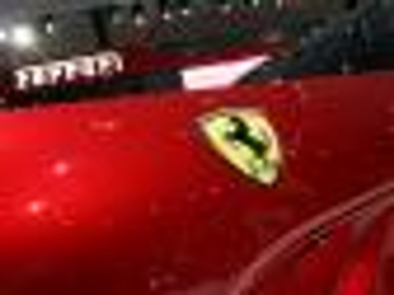 Logo Ferrari. Fot. Bloomberg