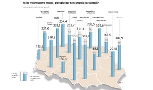 Wyścig po eurodotacje. Które województwa radzą sobie najgorzej?