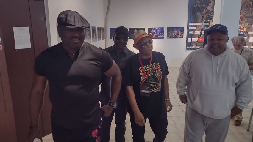 Članovi grupe Al McKays Earth wind and fire na Nišvilu