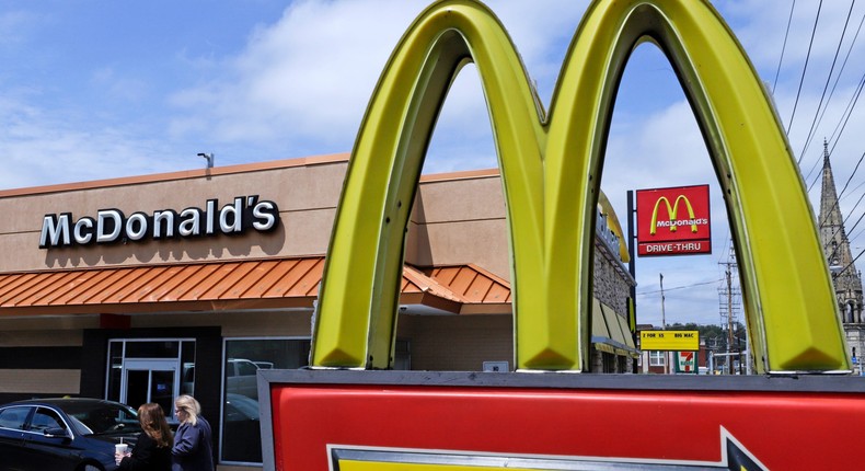 McDonald's restaurants posted average domestic sales of $4 million in 2021, according to the chain's franchise disclosure report for 2022.AP