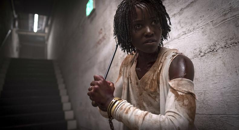 This image released by Universal Pictures shows Lupita Nyong'o in a scene from