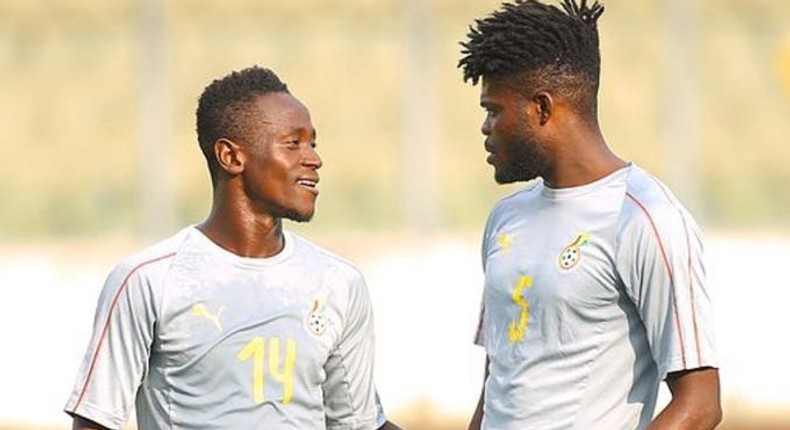 Emmanuel Boateng and Thomas Partey