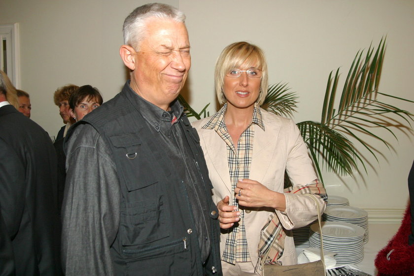 Agata Młynarska z Wojciechem Młynarskim