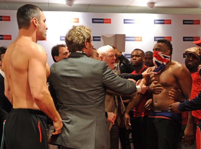 Witalij Kliczko;Dereck Chisora