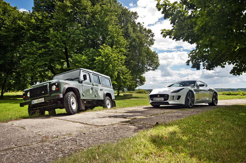 Garaż marzeń: Jaguar F-Type i Land Rover Defender - Brytyjscy łamacze serc