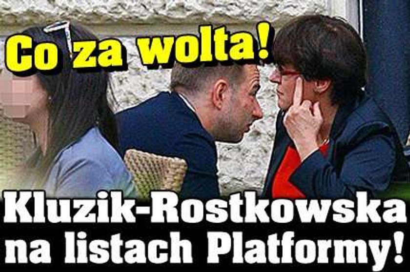 Kluzik na listach Platformy! Kto jeszcze?