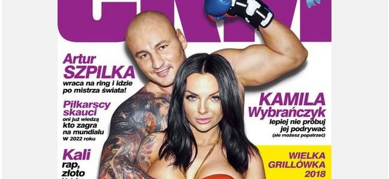 Artur Szpilka razem ze swoją dziewczyną wziął udział w rozbieranej sesji